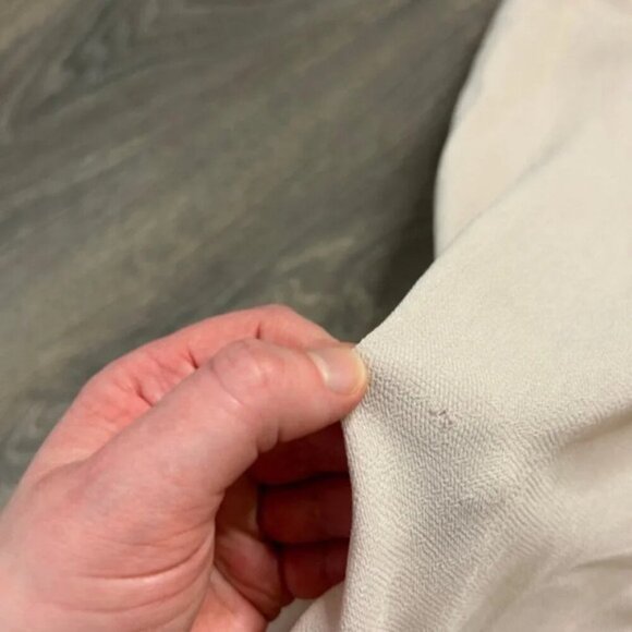 Babaton Aritzia Maximillian Jumpsuit Wide Leg Crop Denude Beige Taupe Size XS - Picture 11 of 15